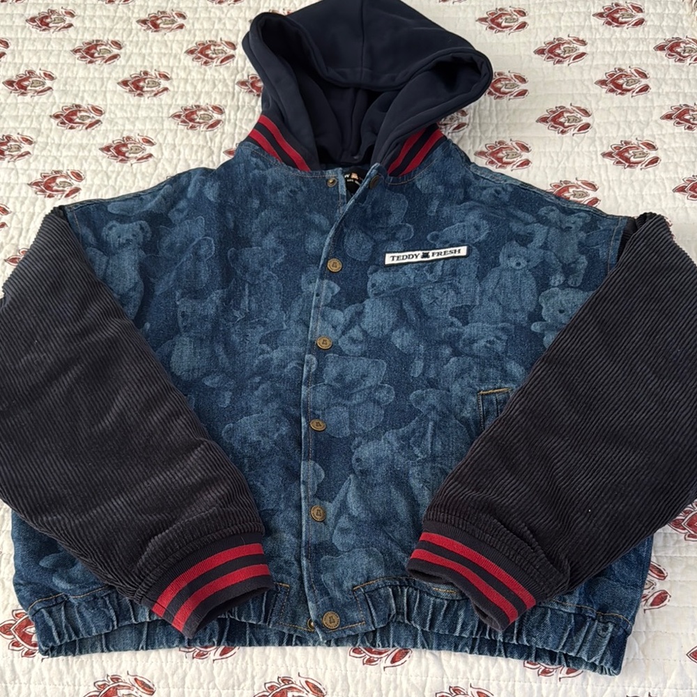 Teddy Fresh Denim and Corduroy jacket